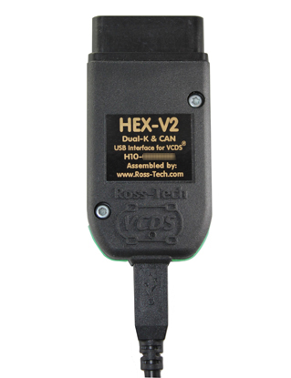 V2023.11 VAG COM VCDS HEX V2 Dual-K & CAN USB Interface for VW AUDI
